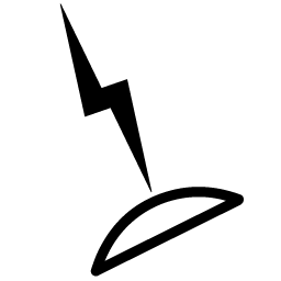 Blitzschutz Symbol